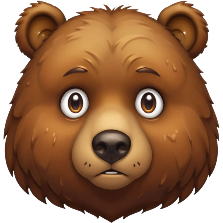 sad horny bear emoji