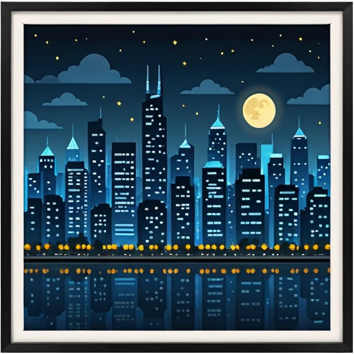 Night View emoji