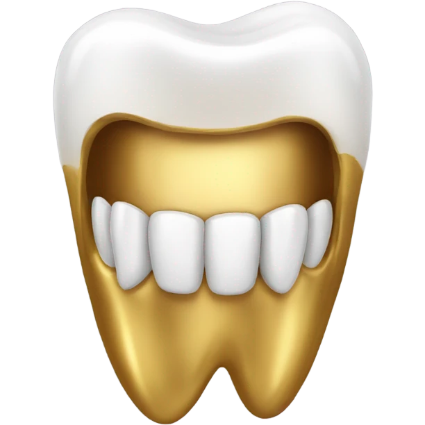 Gold tooth emoji