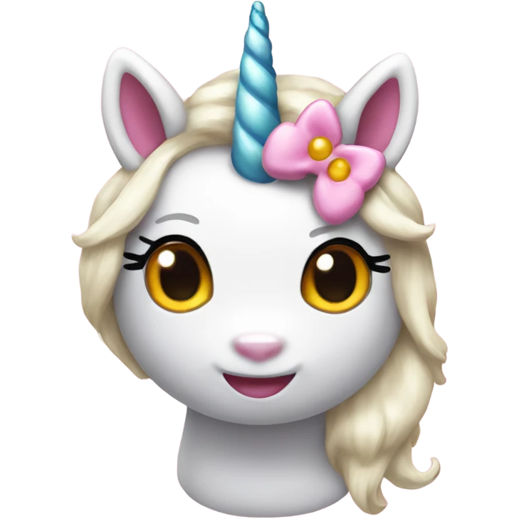 Hello kitty unicorn emoji
