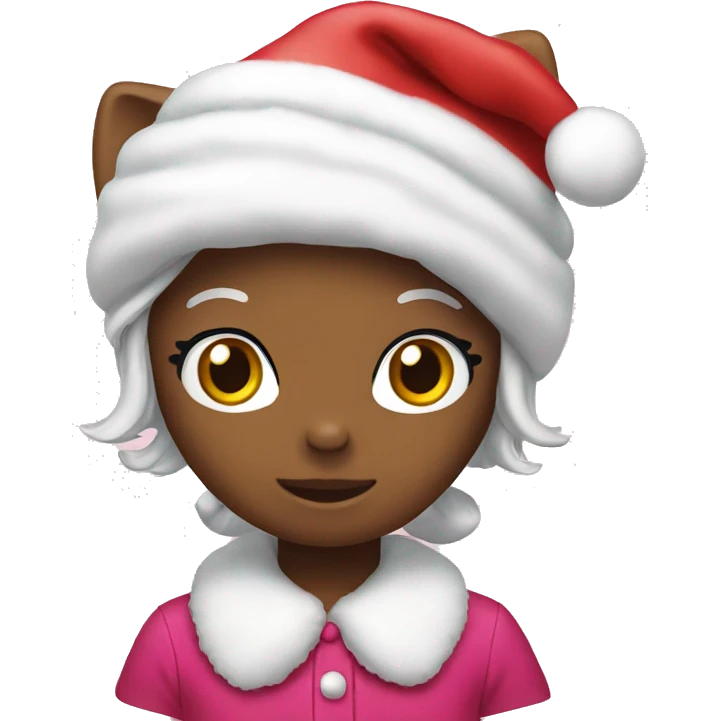 Christmas hello kitty  emoji