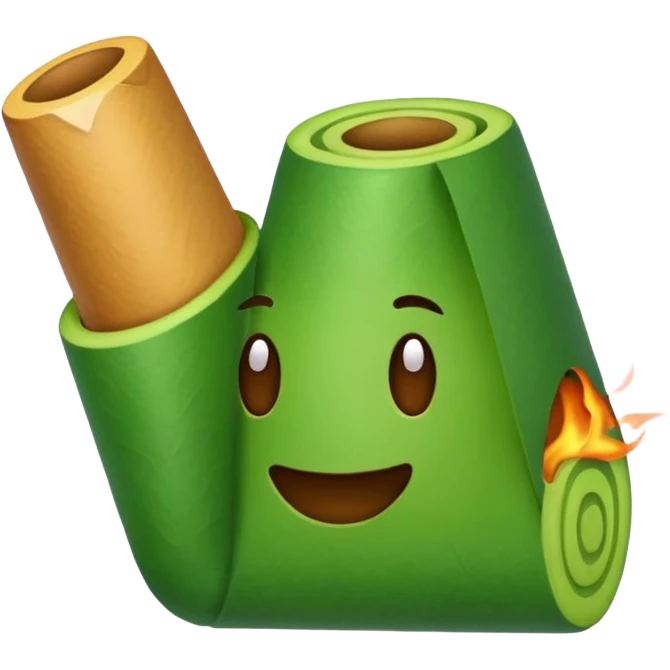 a blunt in emoji iphone style please emoji