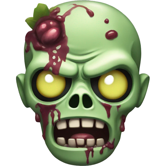 zombie from plants vs zombies emoji