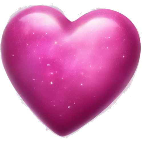 Pink heart galaxy emoji