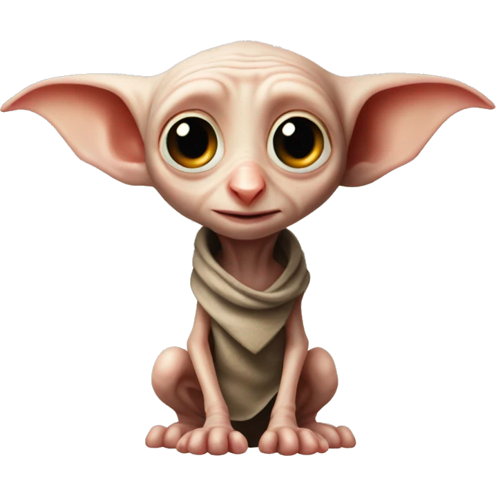 Very cute Dobby from Harry Potter emoji