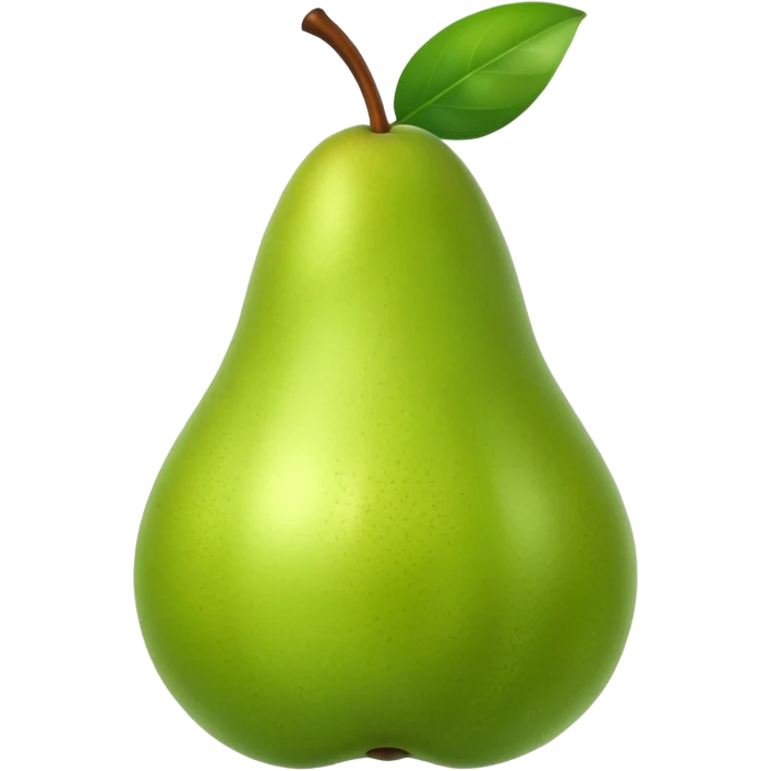 Pear emoji
