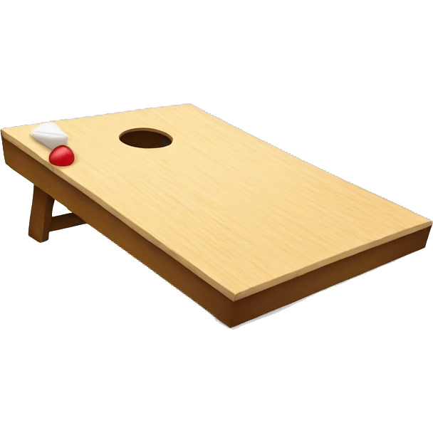 Cornhole  emoji