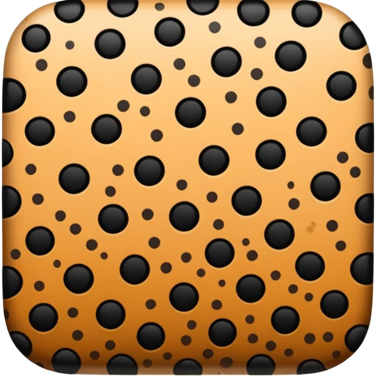 Create leopard print emojis emoji