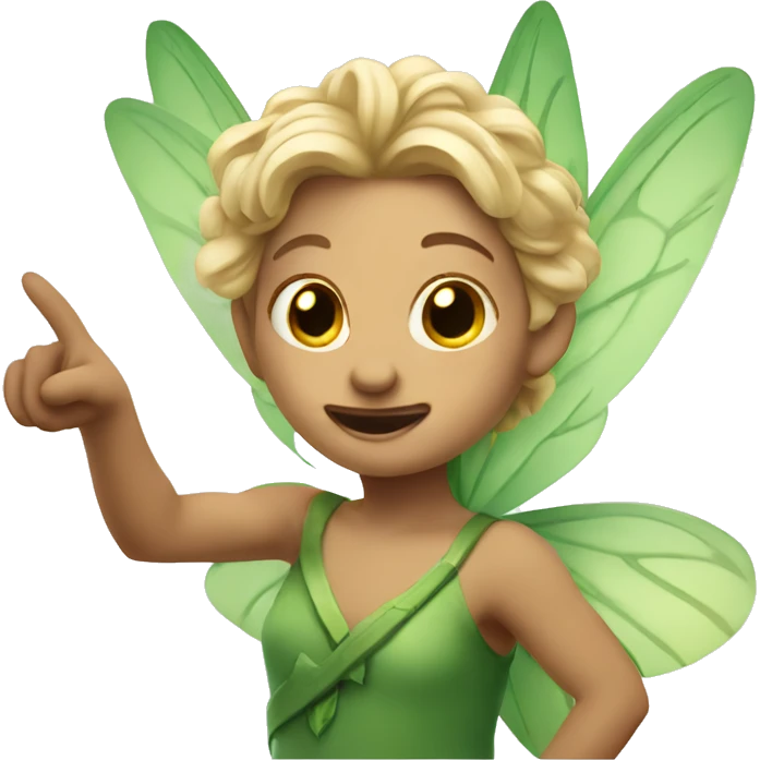 fairy pointing to the right emoji
