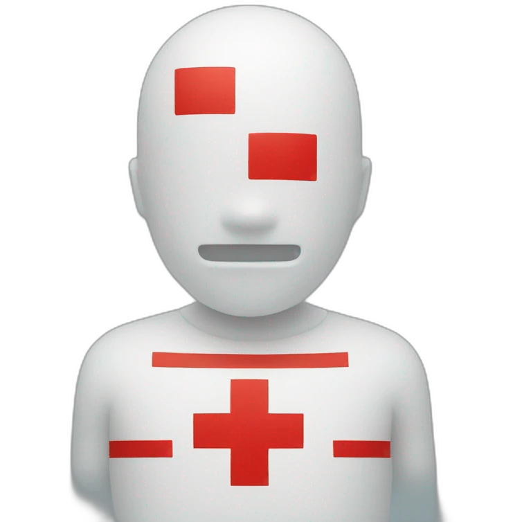 red cross emoji