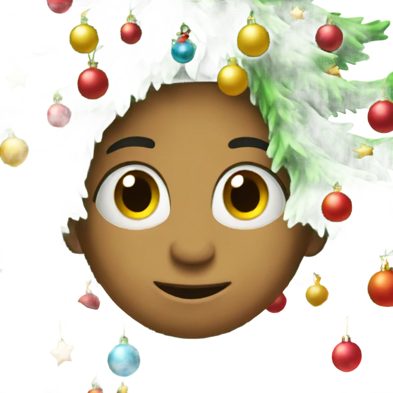 Christmas tree emoji