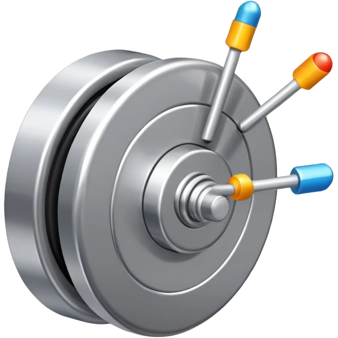 magnet attracting metal objects emoji