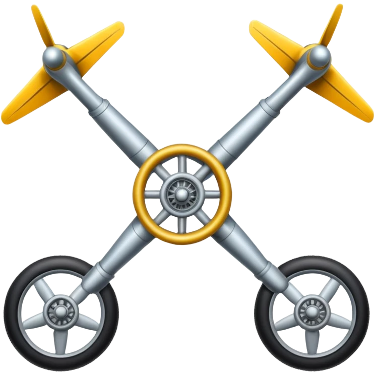 generate airplane landing gear emoji