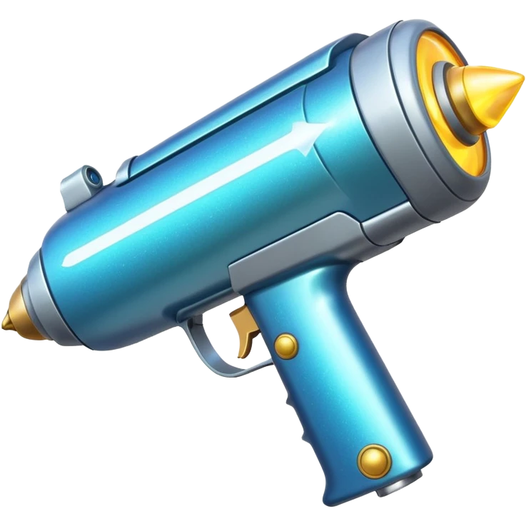 glitter  plasma ray gun emoji