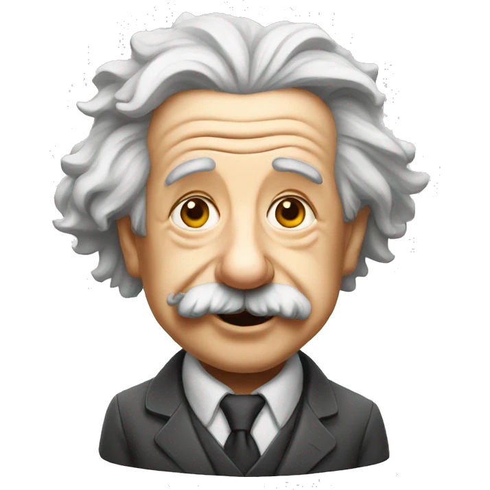 Albert Einstein emoji