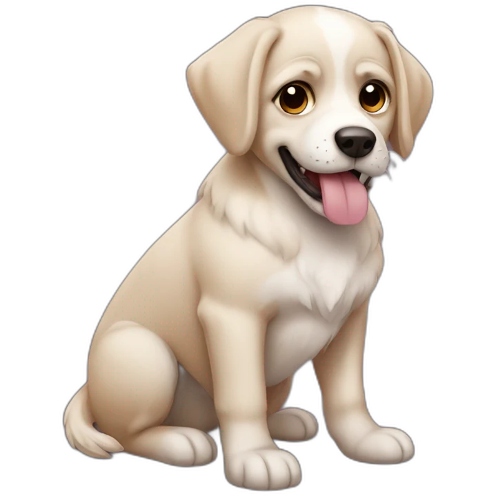 Perro amoroso emoji