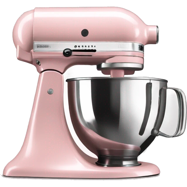 Realistic Light pink kitchenaid mixer  emoji