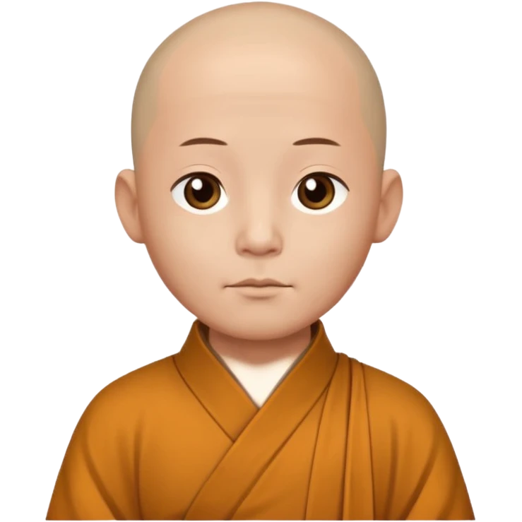 Chinese monk emoji