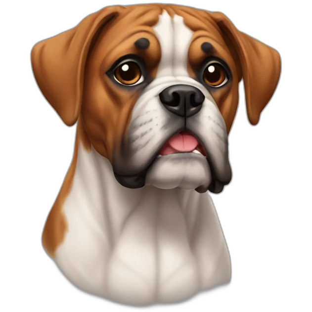 Boxer dog emoji