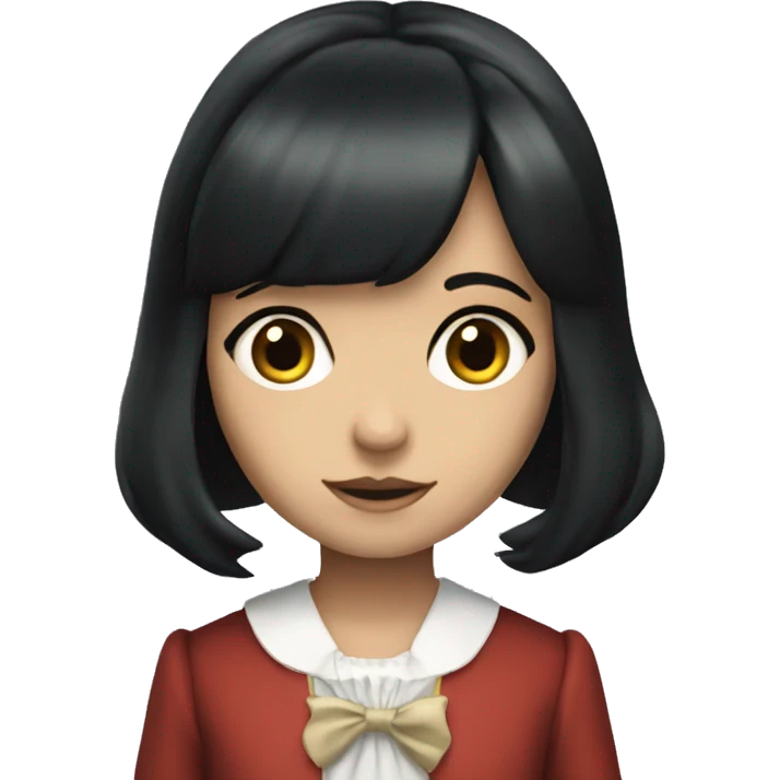 Alice Liddell black hair emoji