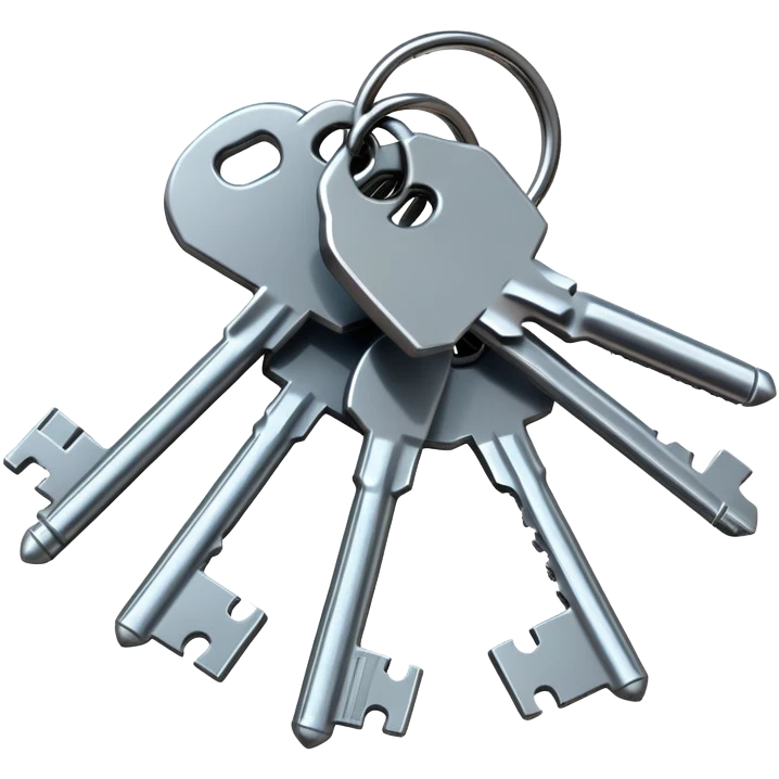 keys on the ground emoji