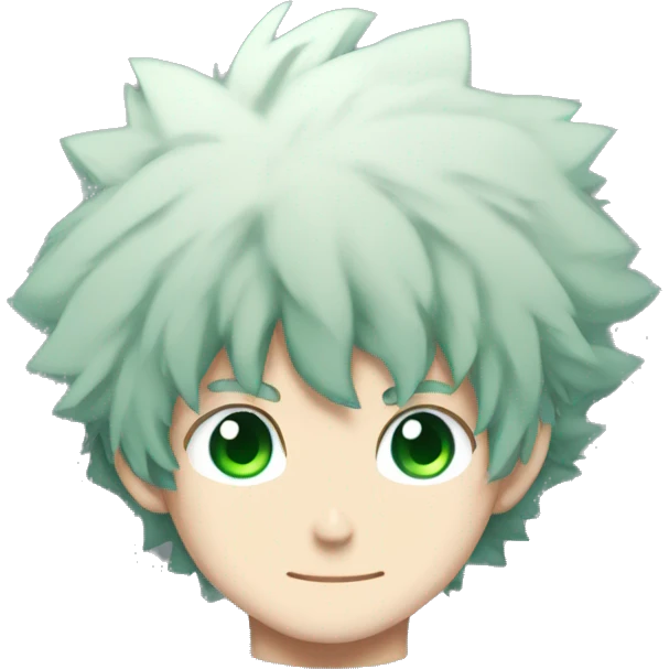 izuku midoriya but bald emoji