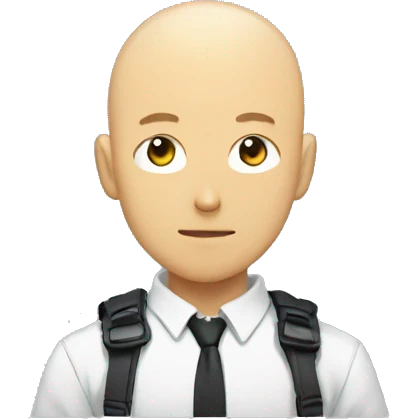 one punch man as a designer emoji