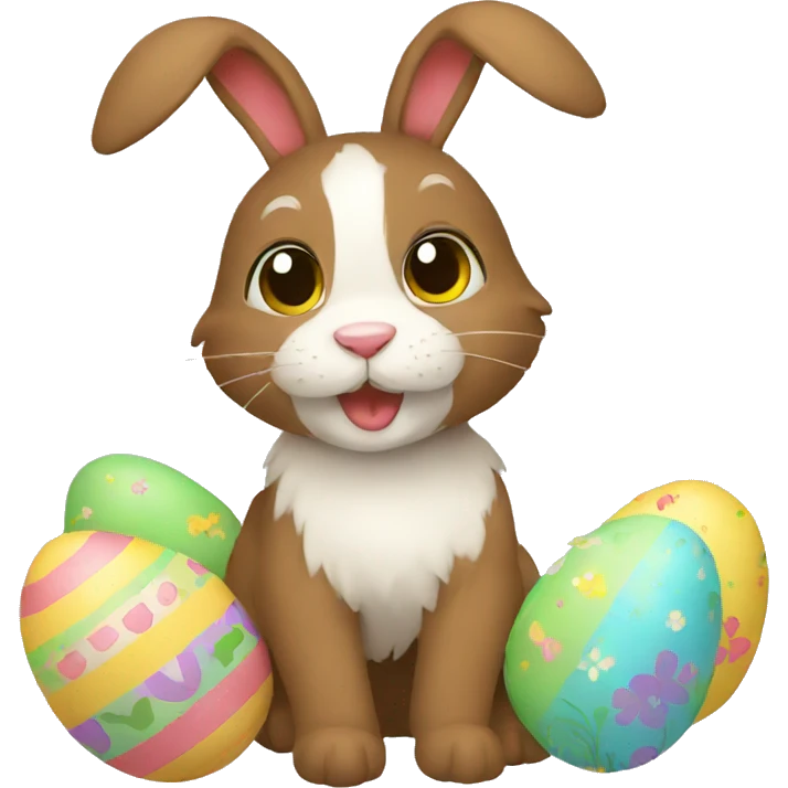 happy easter emoji