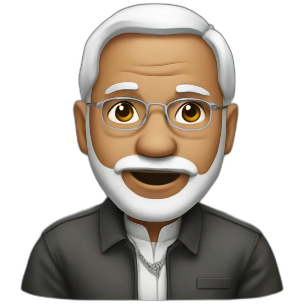 Modi hip hop emoji
