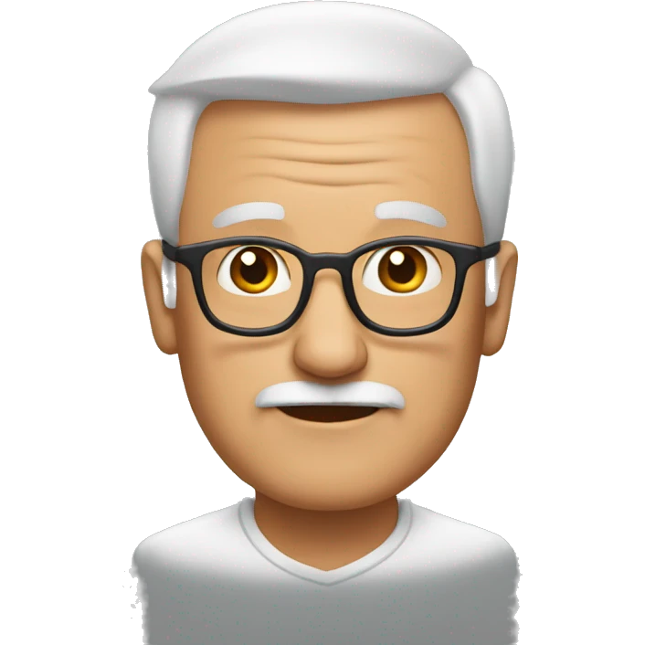 granddad without neck emoji