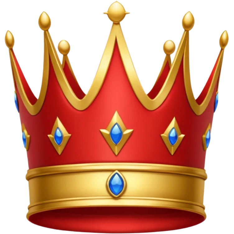 RED Crown King emoji