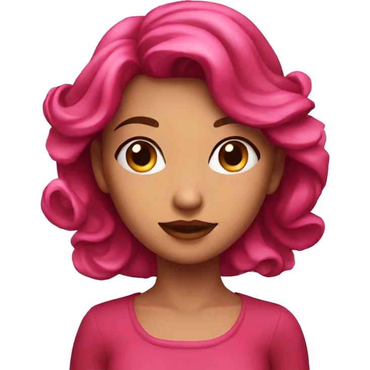Rose girl emoji