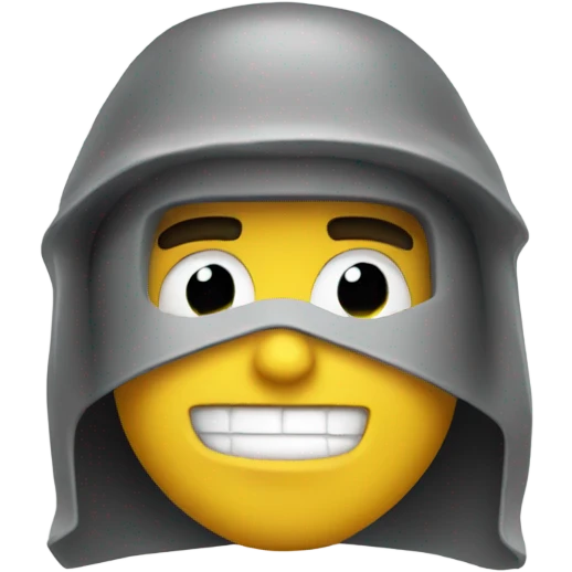 Shredding pow emoji
