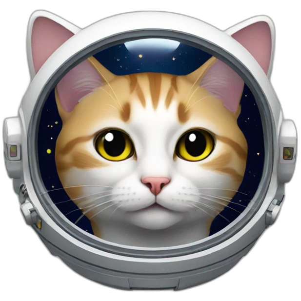 Cat in space emoji