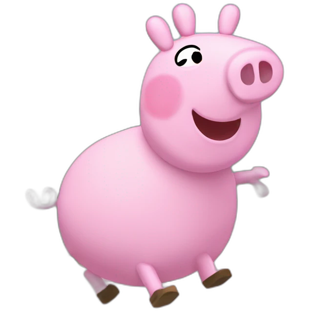 peppa dans la boue emoji