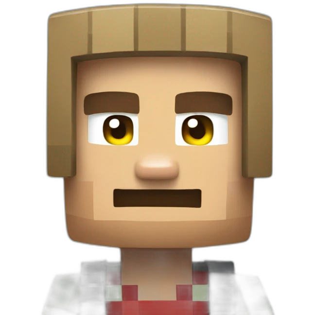 Minecraft steve emoji