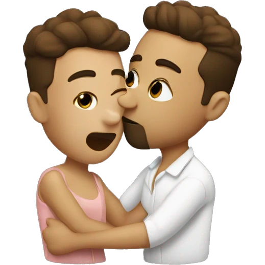 i kiss my husband  emoji