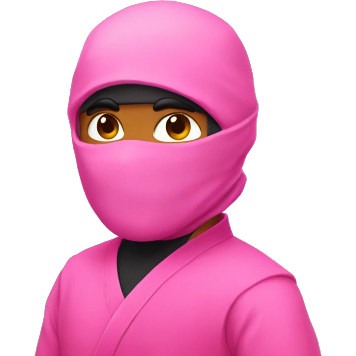 pink ninja  emoji