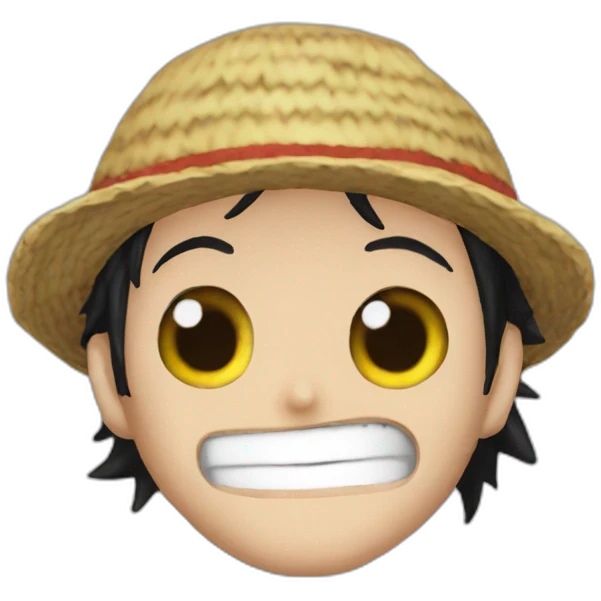 Luffy one piece emoji