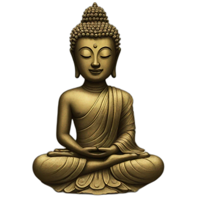 Buddha ancient astronaut emoji