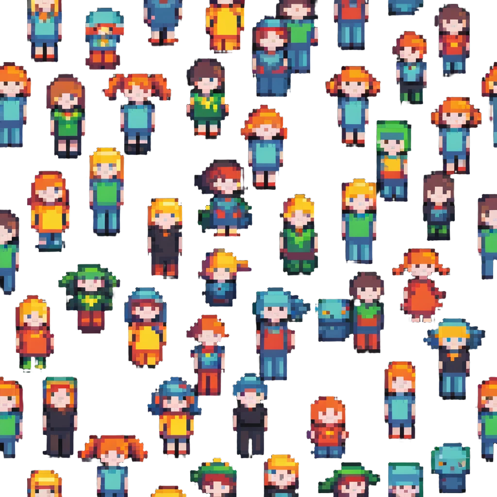 The Goonies group of kids, adventure movie characters emoji