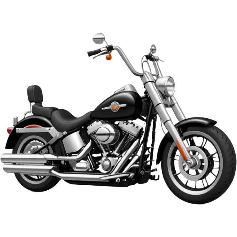 Softtail Harley Davidson emoji