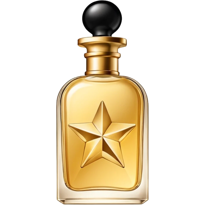 bottle of perfume gold exquisite large takes all the space

 emoji