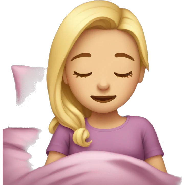 girl sleep in będziemy emoji
