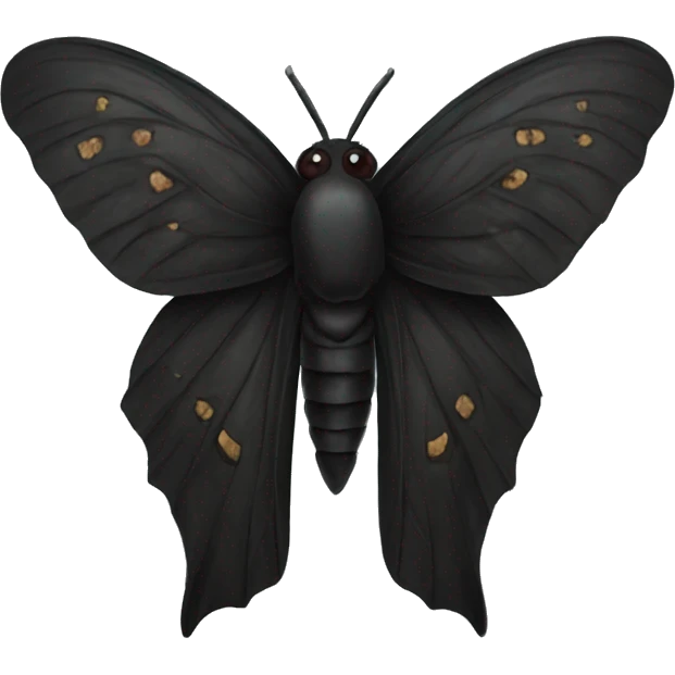 black moth  emoji