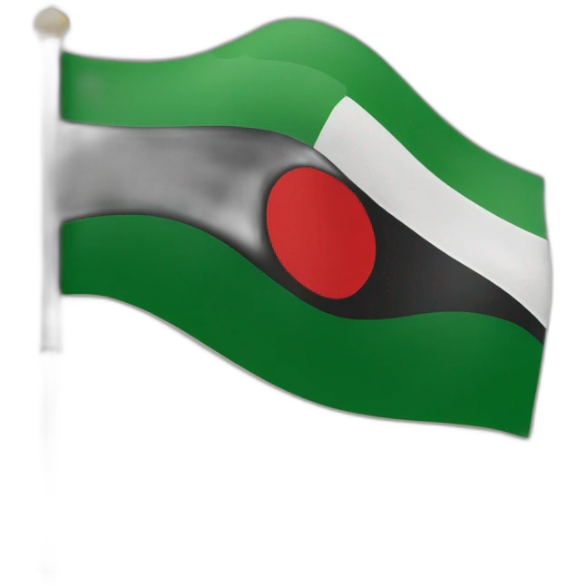 لا اله الا الله محمد رسول الله flag emoji