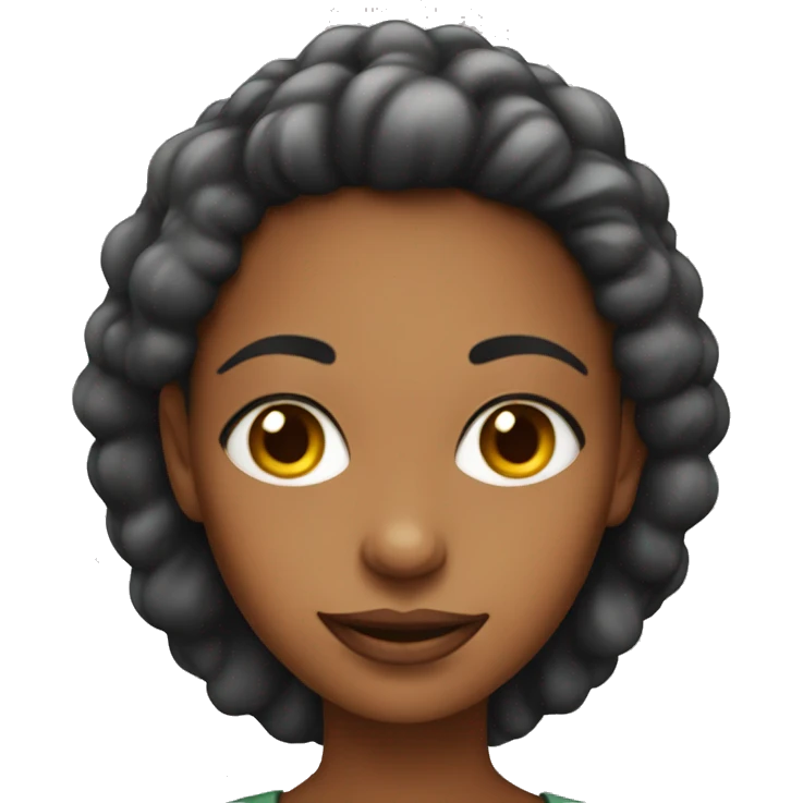 vegan woman emoji