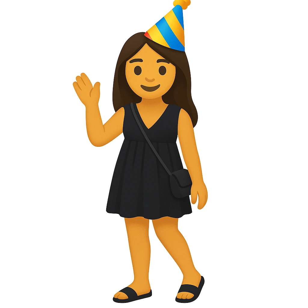 party hat emoji