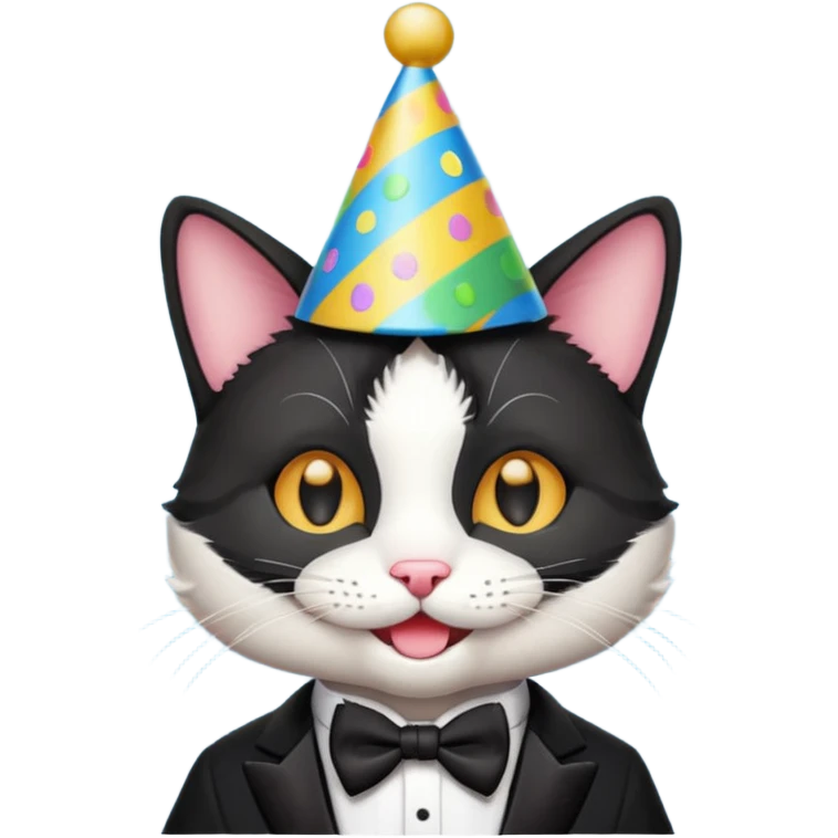 Happy Birthday Clint cat emoji