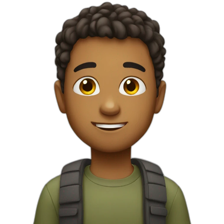 boy hmmm emoji